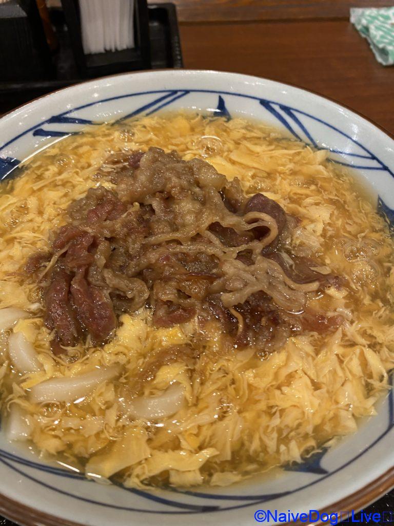 丸亀製麺 たまごあんかけ