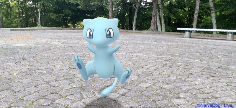 色違いミュウと一緒に散歩した I Took A Walk With Shiny Pokemon Mew ポケモンgo Naivedog Lives