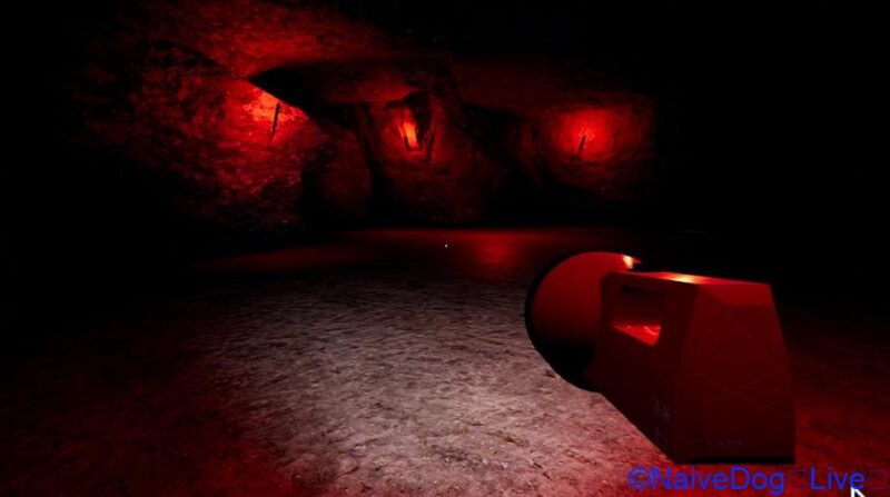 赤い洞窟