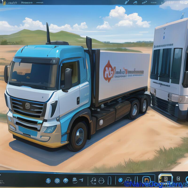 運転はゲームの中で:ドライブシュミレーターで知らない世界へ 1 トラックシュミレーターイメージ