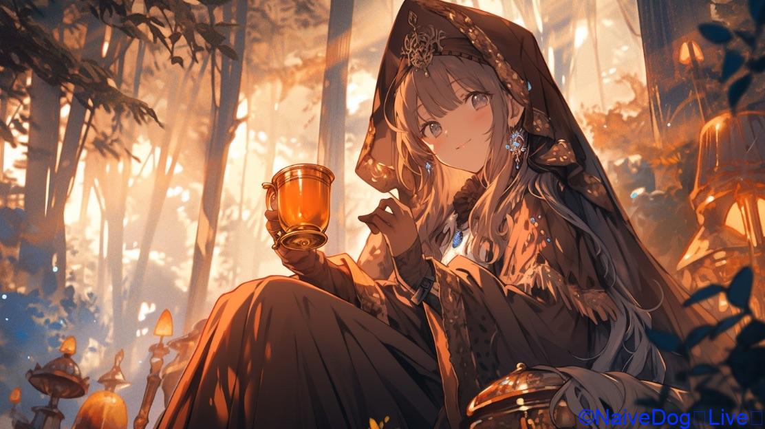 ハーブティー　褐色美人