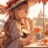 紅茶美人　美少女