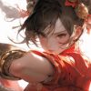 カンフー少女　画像生成