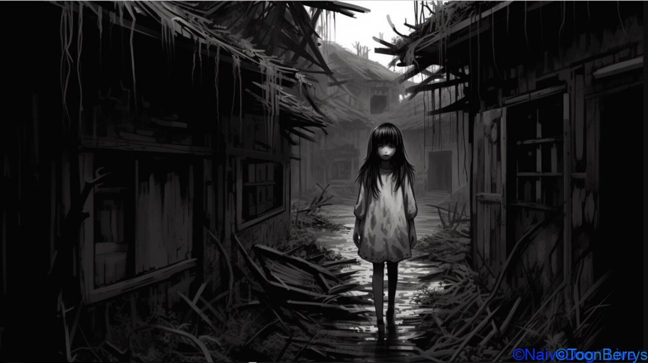 呪巣シリーズ開幕、実況者をも怖がらせたホラーゲームがSTEAMにも登場!ということで調査せよ 37 ホラー 怨霊 少女 画像生成