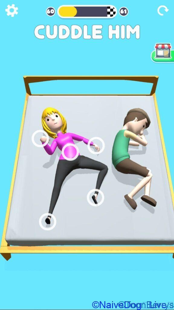 手応えが無いけどみんなでワイワイ楽しむ「Move People」する陣内さんの動画 11 Move Peopleのイラスト