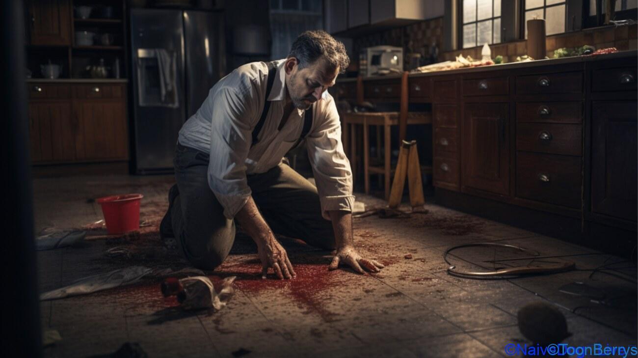 マフィアの世界で証拠隠滅を任せられた男の物語:Crime Scene Cleaner:彼に安息はあるのか? 12 犯罪現場を清掃する男性