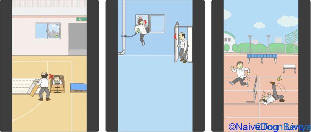 なんでそんなに学校に来てるの?涙の最終回「学校サボる!」ついに陣内完走・・・したんだけど・・・ 19 学校をさぼるイラスト