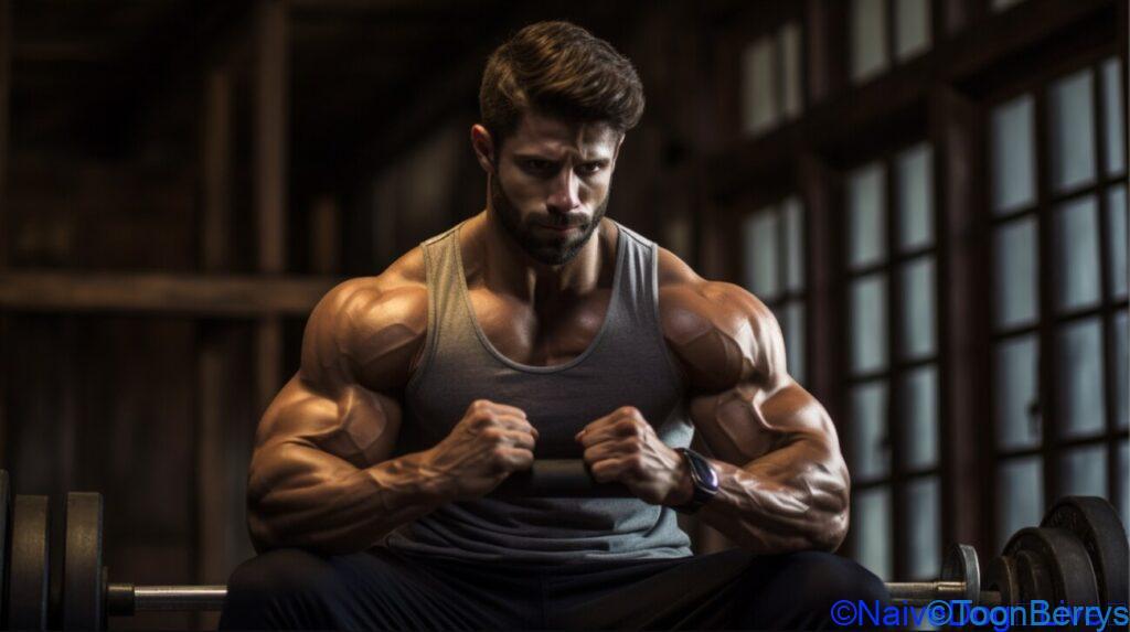 筋肉を見せつけろ:マッスルランナーズで「パワー!」 7 筋肉を披露する男たち