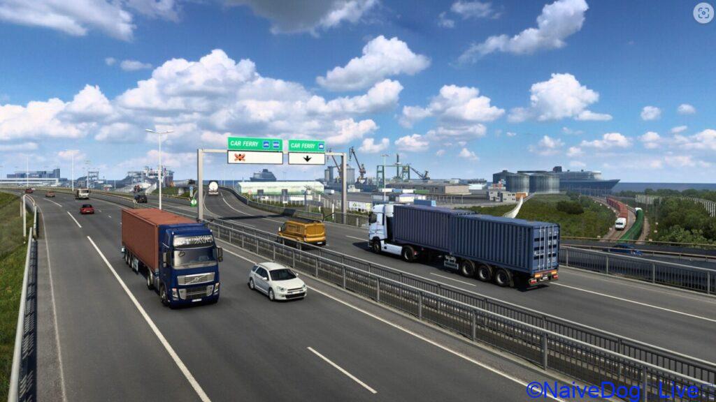 ヨーロッパを自由に駆け巡れドライブシュミレーター「Euro Truck Simulator 2」