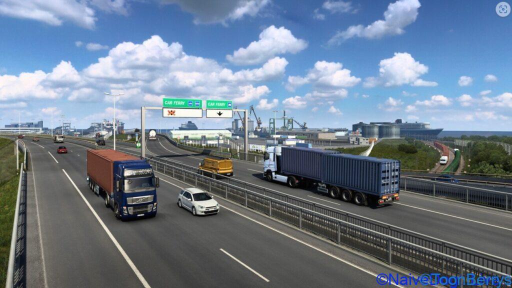 ヨーロッパを自由に駆け巡れドライブシュミレーター「Euro Truck Simulator 2」