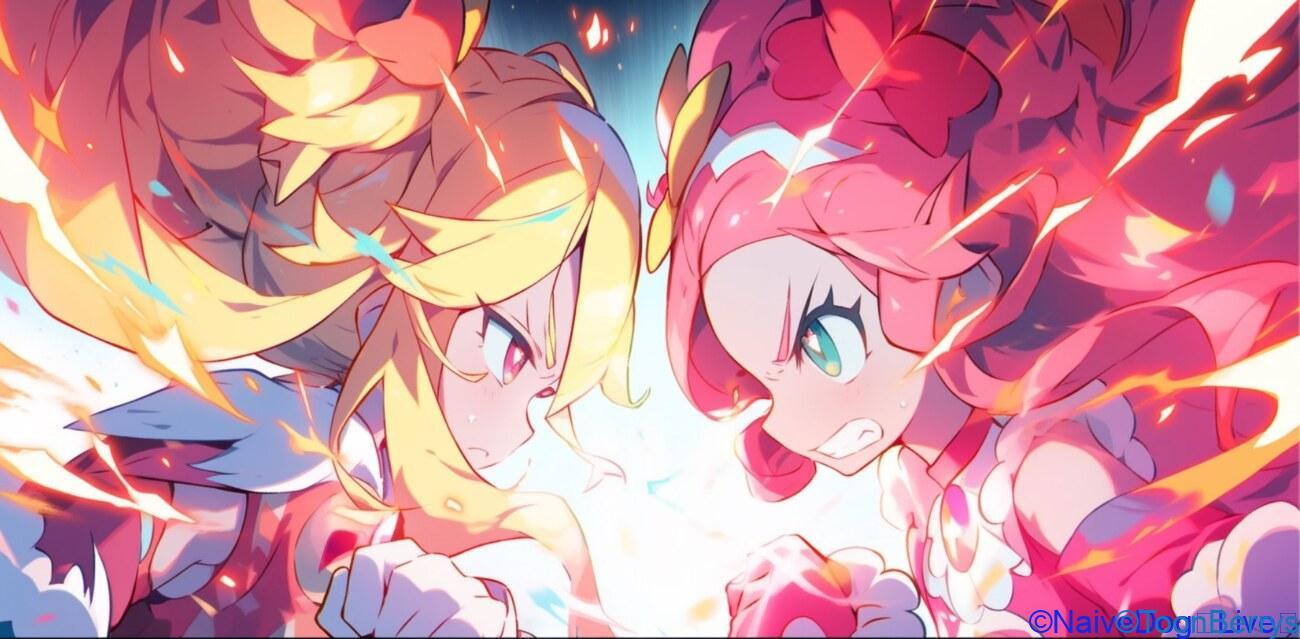 (移動済み)笑いの絶えないゼミナールでプリキュアを今からでも学べ!特別講師キュアゴリラによる為になる講座より 57 プリキュアっぽいの 画像生成
