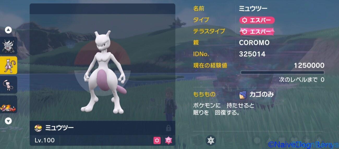 マスターポケモンひろし:最強のミュウツーをついに倒すがやってきた:40時間以上の戦いの果て 5 最強のミュウツー