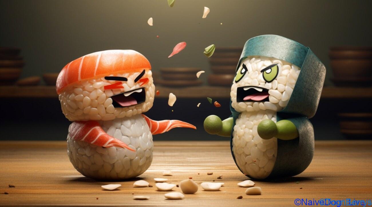 韓国からやってきた寿司たちの大乱闘!さまざまなネタで戦え「Sushi Battle Rambunctiously」 1 寿司バトル
