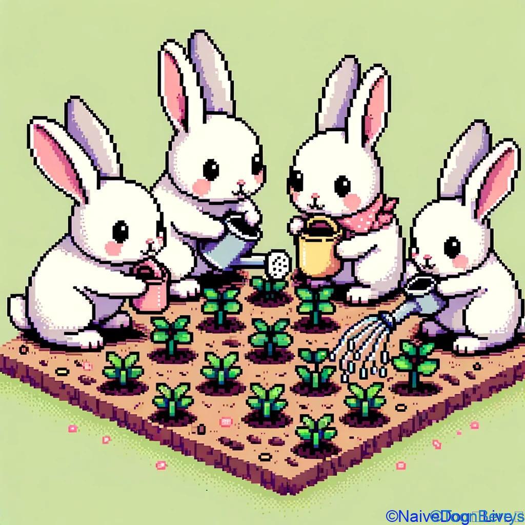 Beware the cute appearance! Find the traitorous rabbit in 'Bunny Game'. 1 うさぎのゲーム