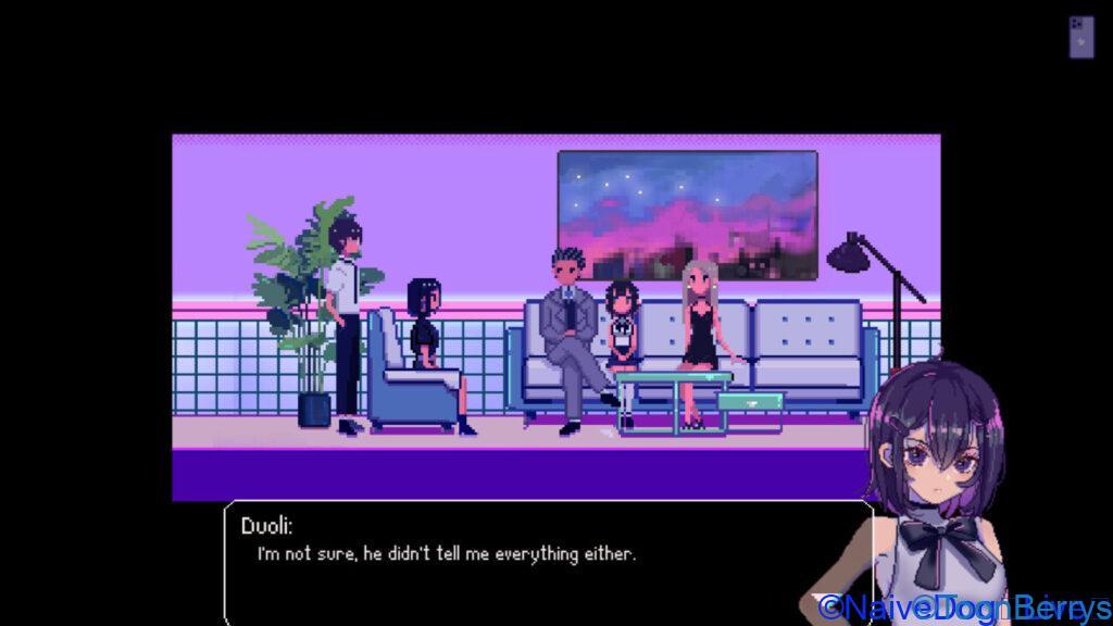 FC風のピクセルアートで描かれたステルスストラテジー・パズルインディーゲーム「蜜桃(Miss Peach)」 10 蜜桃(Miss Peach)さまざまな登場キャラクターが織りなすミステリー