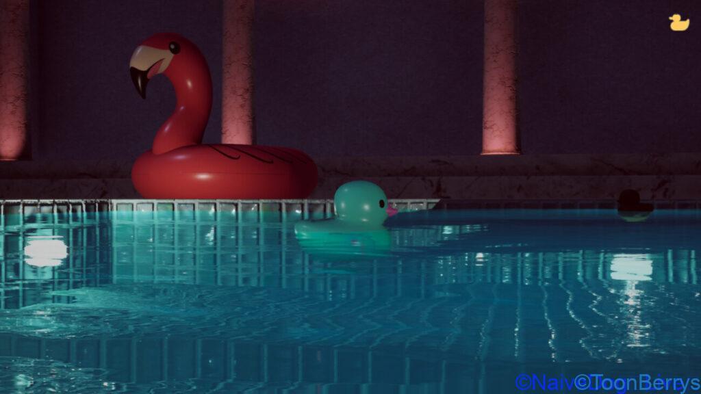 アヒルのおもちゃをプールで遊ばせるだけのゲーム【placid plastic duck simulator】 9 50種類以上のラバーダックを眺めるだけの幸せな時間