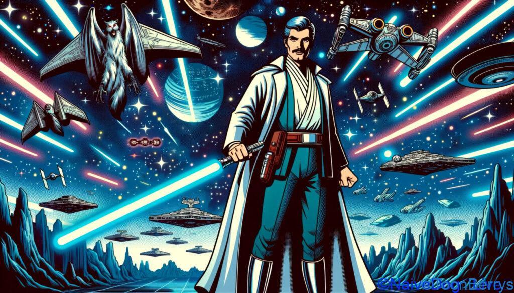 ライトセーバー好きのライトセーバーのためのネットショップ「ライトセーバースタイル」 7 スターウォーズっぽいイラスト