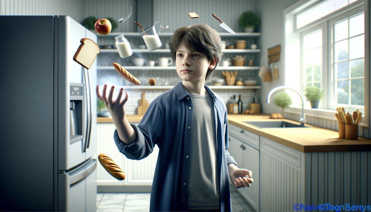 エスパー少年に陣内はどれほど突っ込めるのか? 1 エスパー少年のイラスト AI生成
