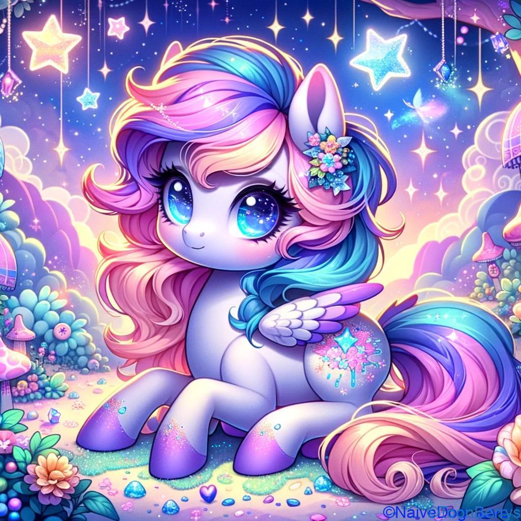 The Terrifying World of "D'LIRIUM" Where Fantasy Ponies Meet Horror and Violence 1 マイリトルポニーっぽいイラスト
