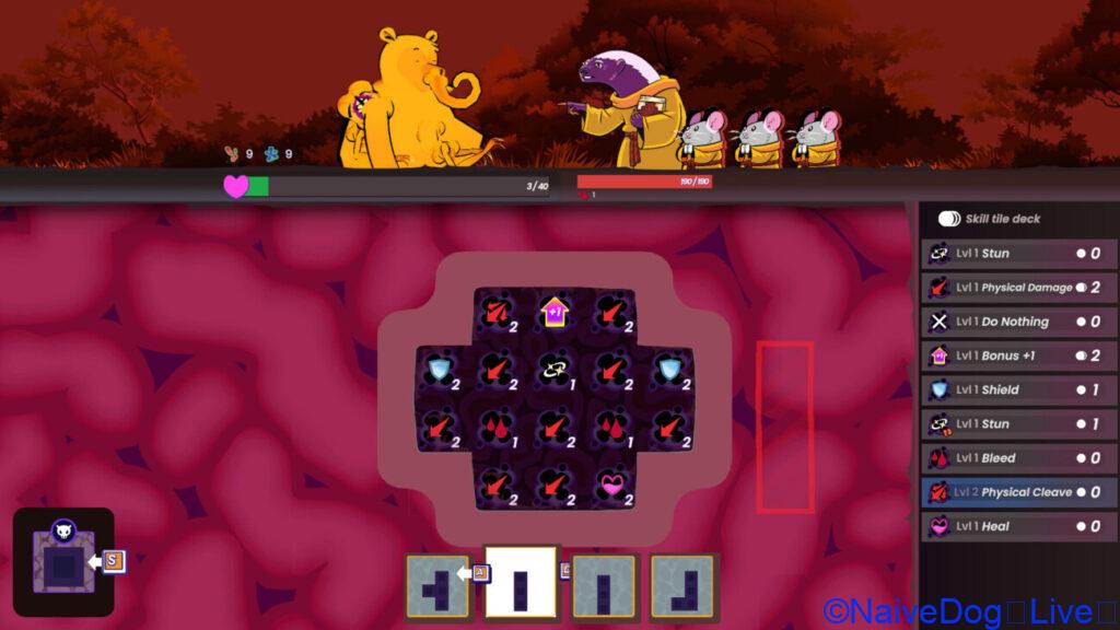 "Winnie's Hole" is a game where the bear rapidly transforms into a monster.