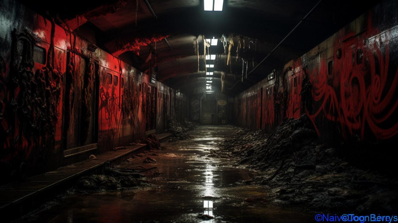 Survival horror within the station: "Oni Station" haunted by demons. 1 魔が彷徨く地下鉄