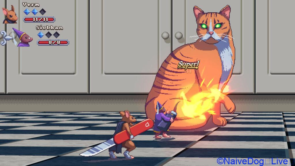 small saga" is a gripping RPG where even the household cat can turn into an enemy