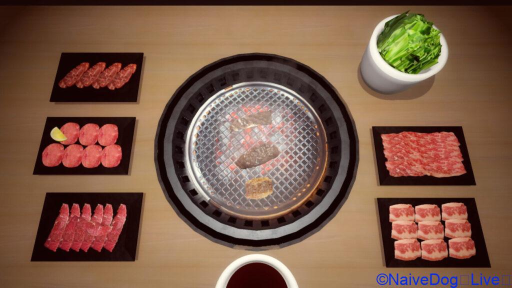 Yakiniku Simulator: Just Watching the Grill