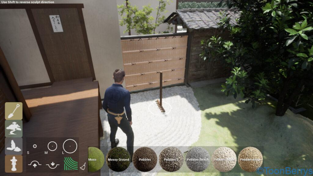 「Niwa」、それは京都の古き良き美しさを自分らで再現させる趣味レーションゲーム 5 京都の庭を再現するシュミレーターゲームのイラスト