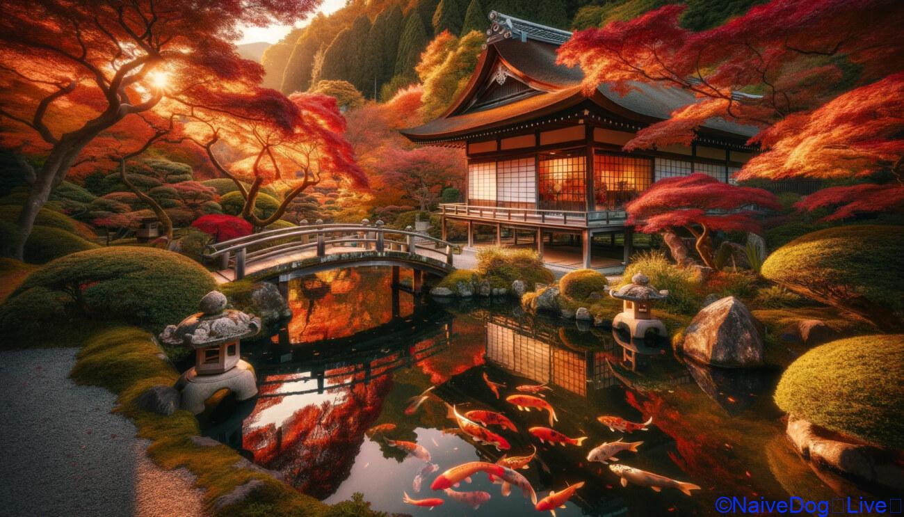 京都の和をイメージしたイラスト