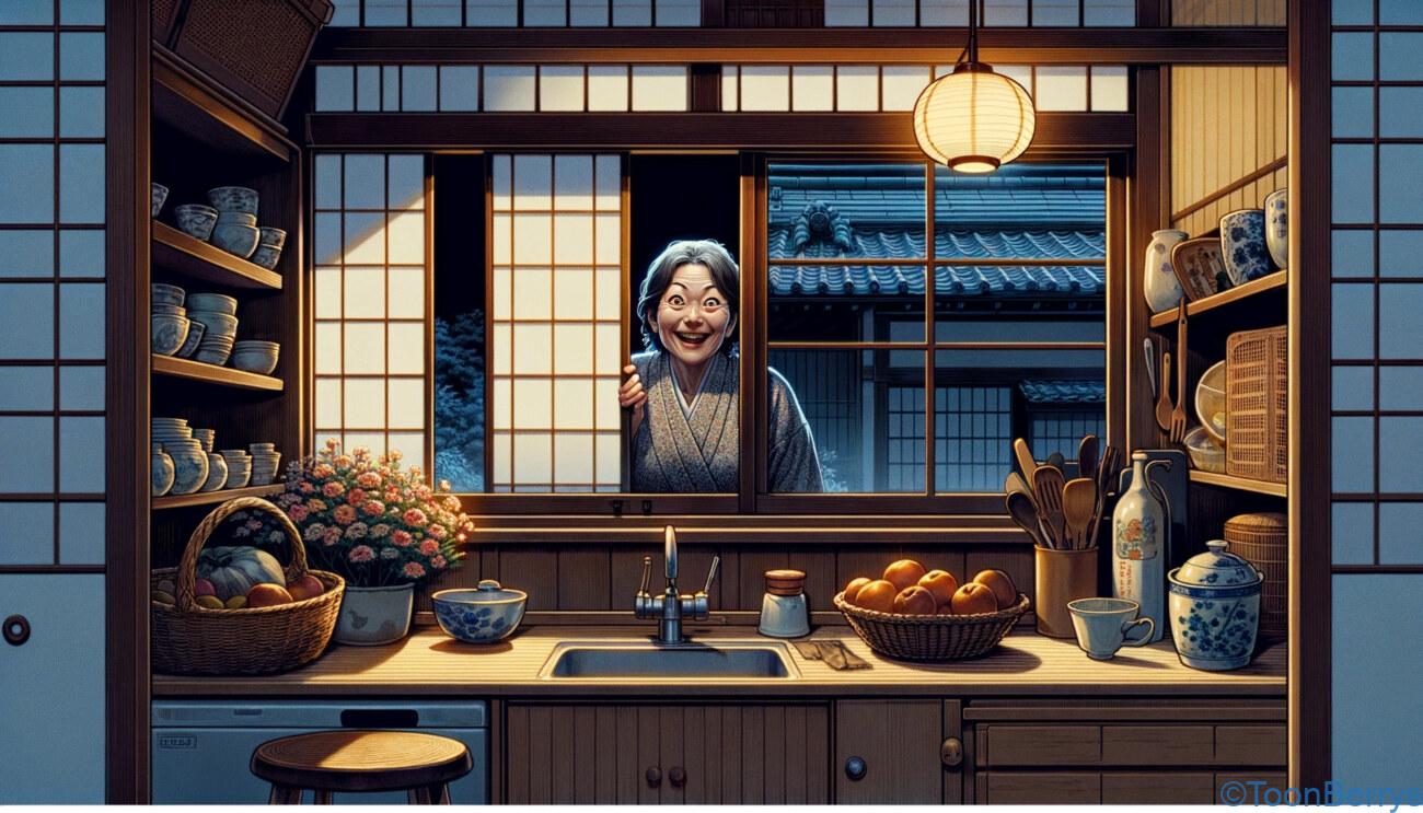 お隣さんにご用心。あなたの行動もご用心。ノベコレ:「トナリノ」をプレイ! 1 お隣さんが窓からのぞいてくる