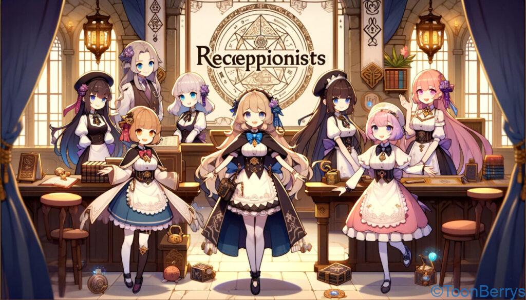 受付嬢としてギルドを盛り上げろ「がんばれ!受付嬢」ちゃん。 26 受付嬢たち