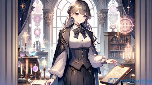 ギルドの受付する女性
