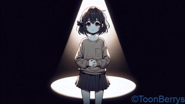 お腹を空かせた少女