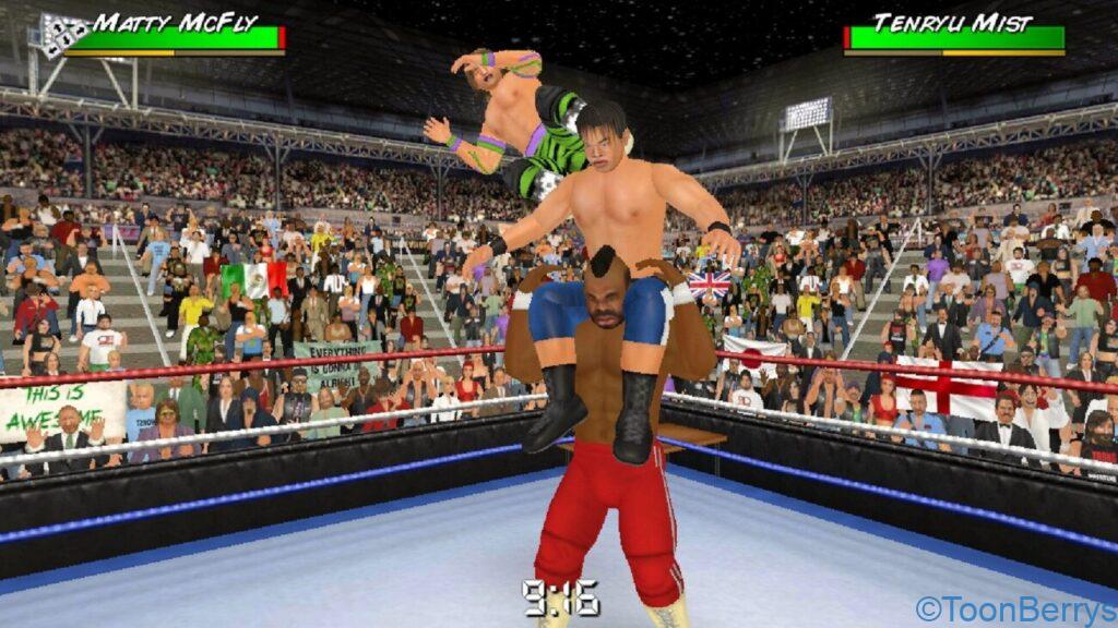 新時代のプロレス!革新的インディーゲーム3選 10 プロレスで選手たちが戦っている