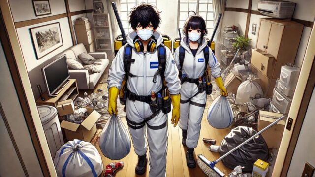 ノベルコレクション「ふるゆわ♡ゴミ屋敷」を調査せよ 231 特殊清掃員アニメ風