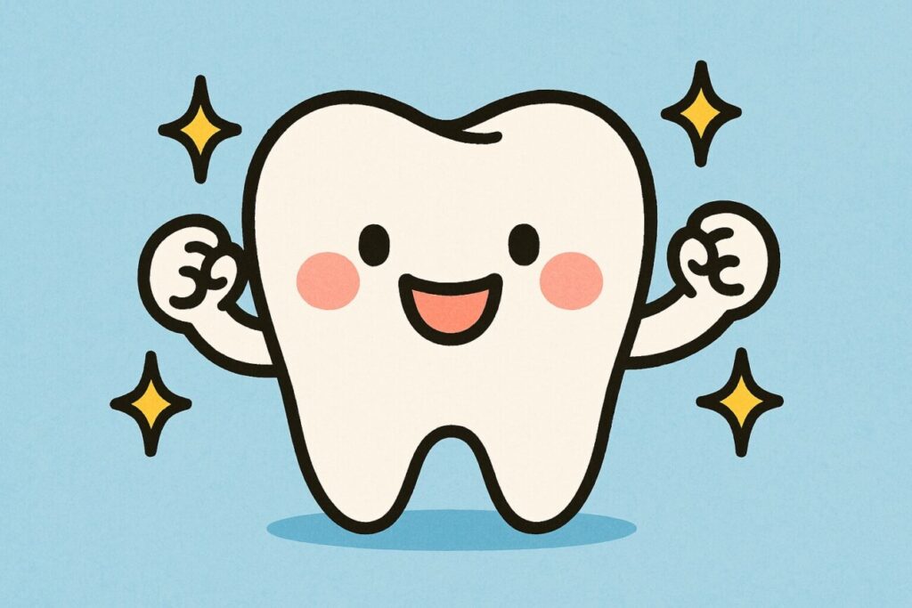 ブラック企業の実態を調査せよ!Mouthwashingでお口も心もケアしよう。 8 歯を磨こうのゆるキャラ