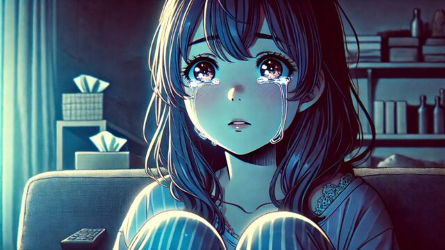 夜中の少女