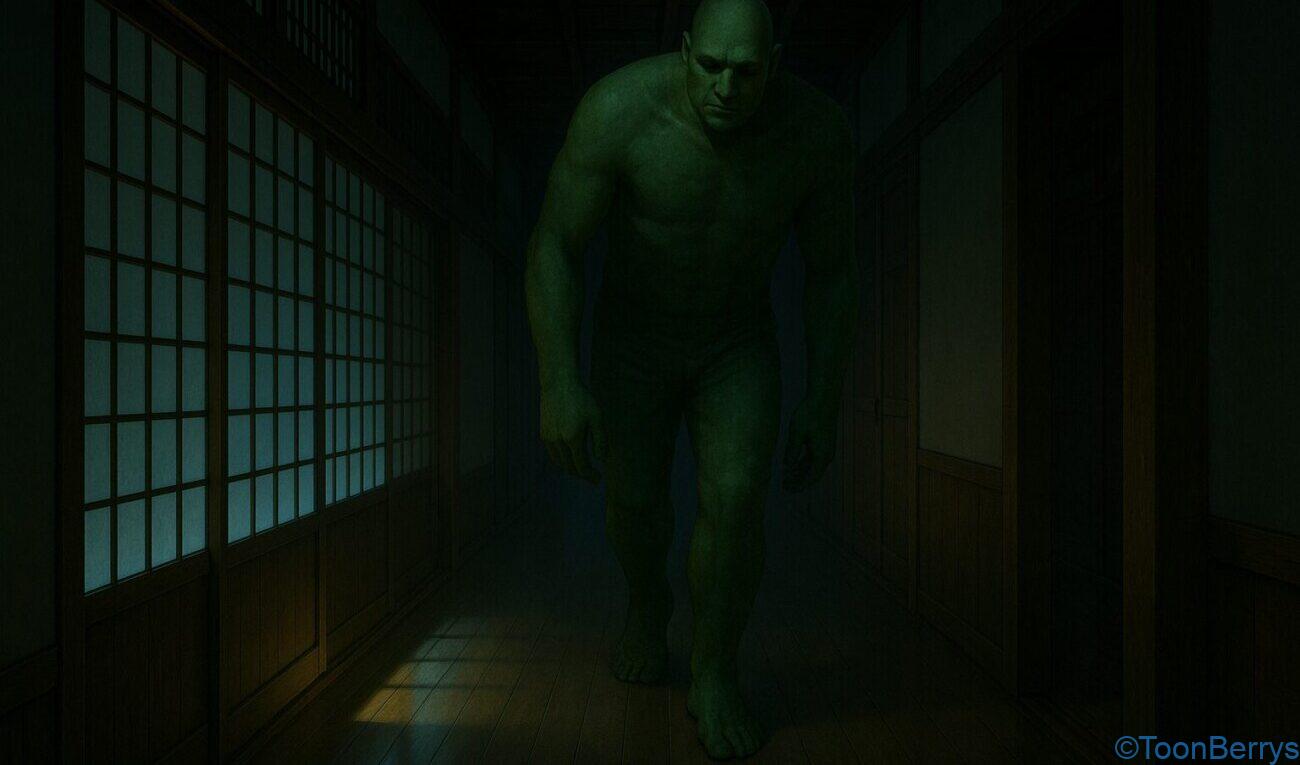 しずかなおそうじのイラスト